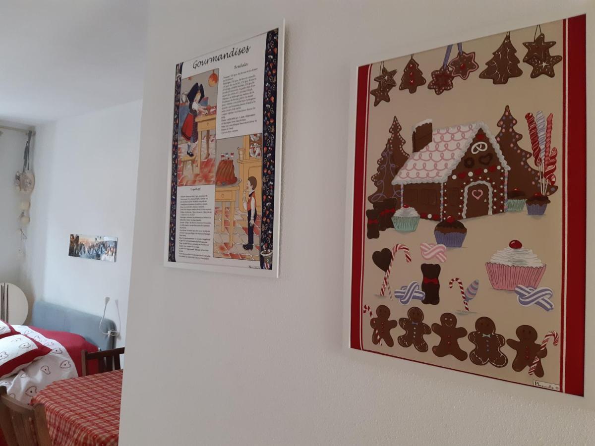 Le Bubele Au Coeur Du Centre Medieval Et Vignoble รีโบวิลเล ภายนอก รูปภาพ